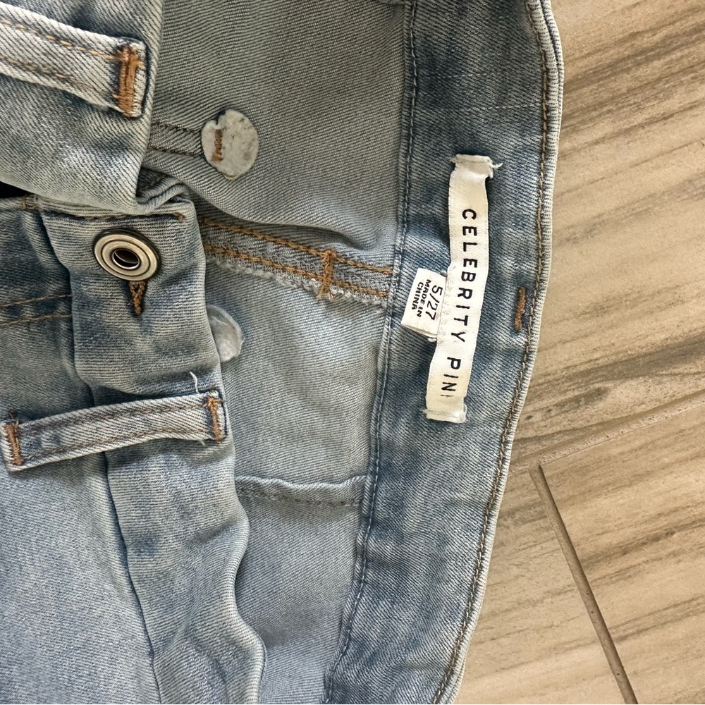 Celebrity Pink Sky Blue Denim Jeans